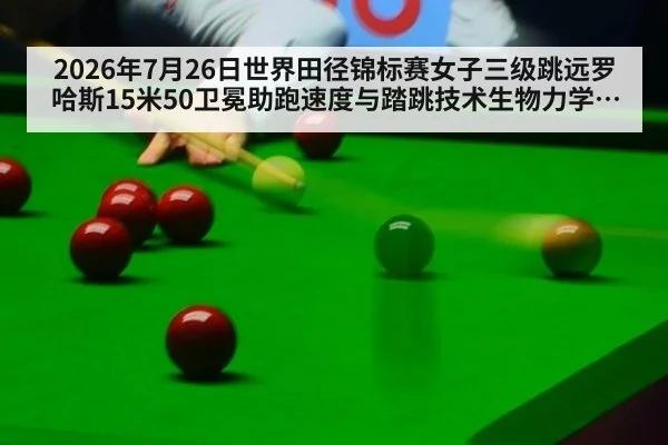 2026年7月26日世界田径锦标赛女子三级跳远罗哈斯15米50卫冕助跑速度与踏跳技术生物力学分析